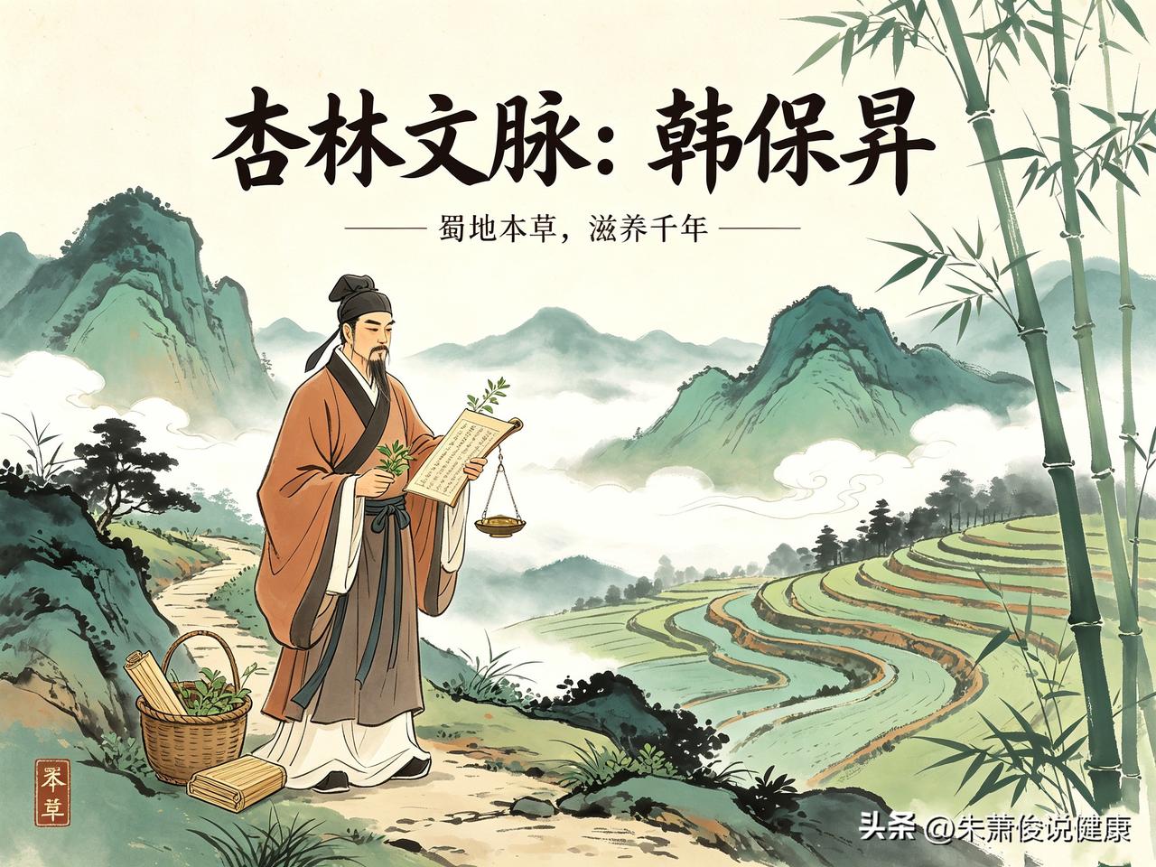 杏林文脉：韩保昇｜五代乱世里的本草大家，一部《蜀本草》滋养后世千年
 
很多人读
