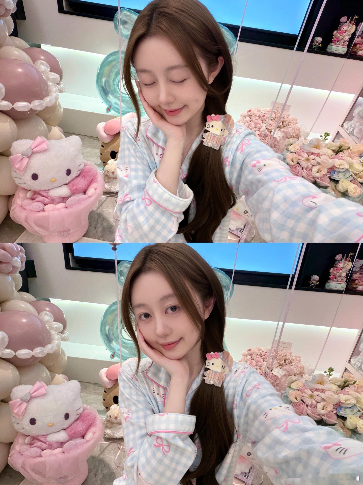 提前收到了小宝们给我准备的生日惊喜🩵🎀完全没想到🥹出来看到直接哭了下次请让