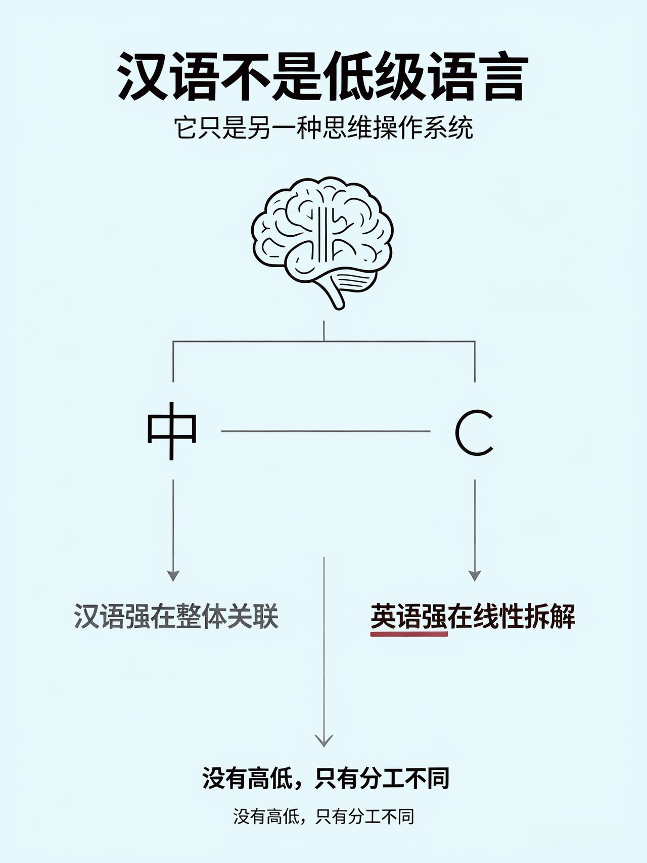 汉语，到底给我们的脑子装了什么“特殊软件”？

你有没有想过这样一个问题：每天说