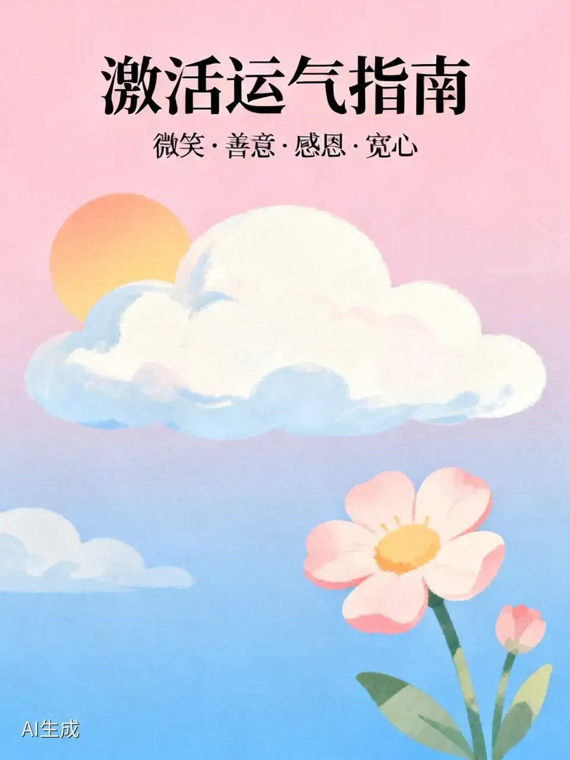 如何激活自己身上的运气经常微笑，眼里充满善意，耳朵不听是非，嘴里不说是非，心存感