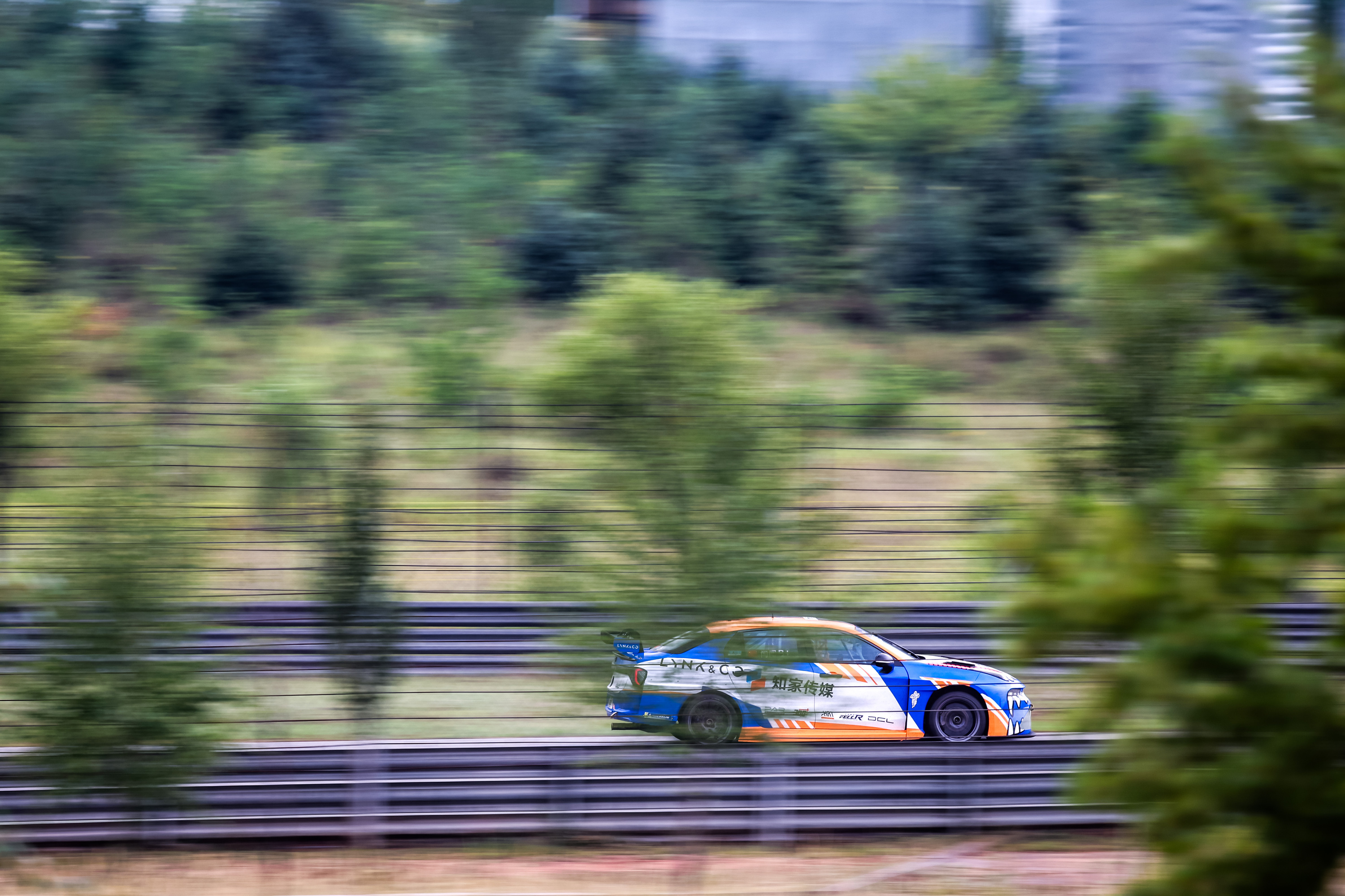 TCR China鄂尔多斯站领克03+ TCR赛车