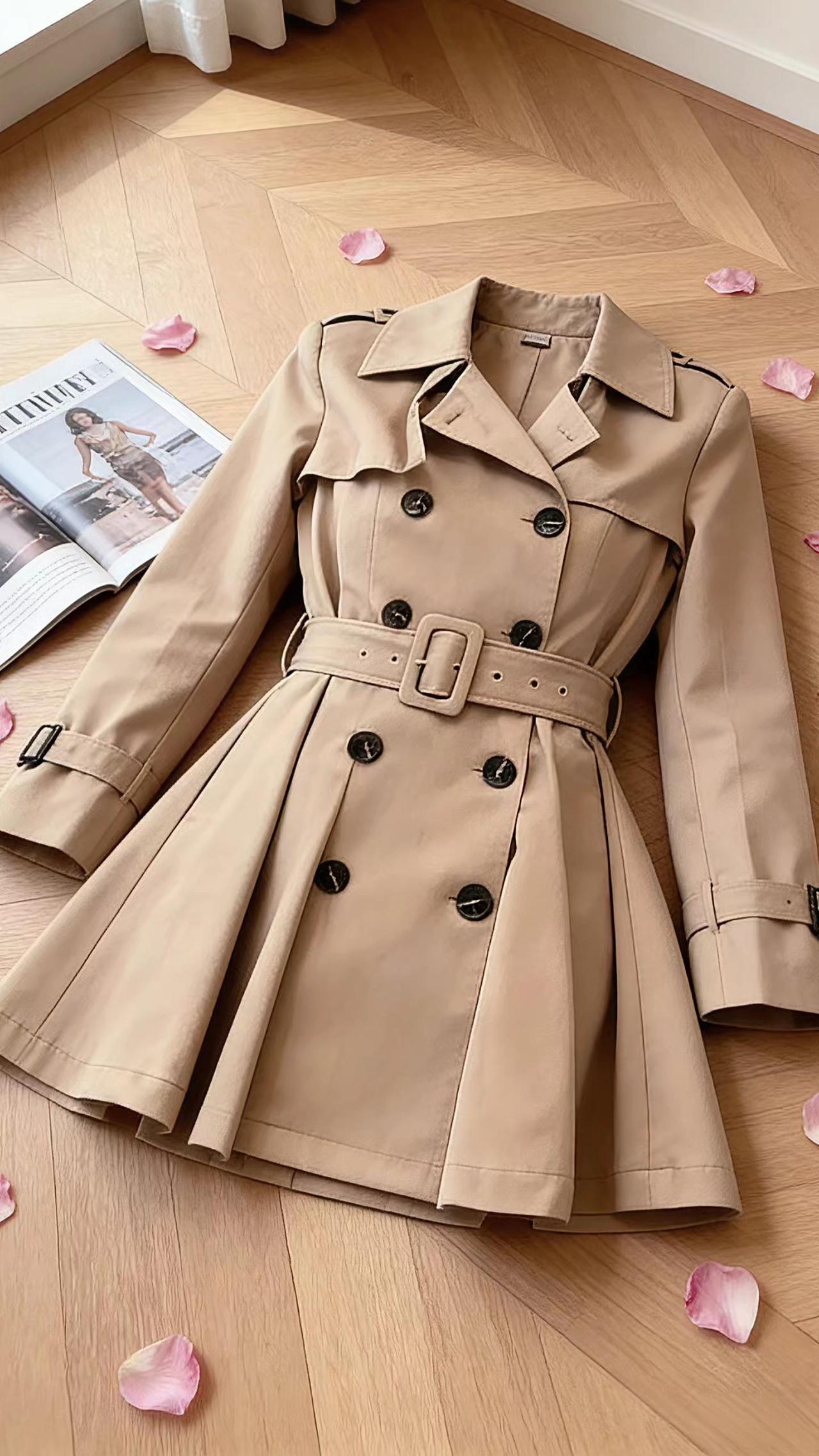 早春穿搭穿搭  风衣 风衣穿搭 风衣穿搭