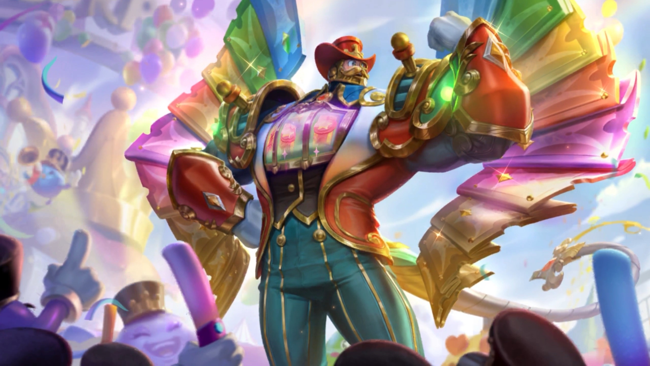 LOL手游夺宝重击 加里奥新皮肤英雄联盟