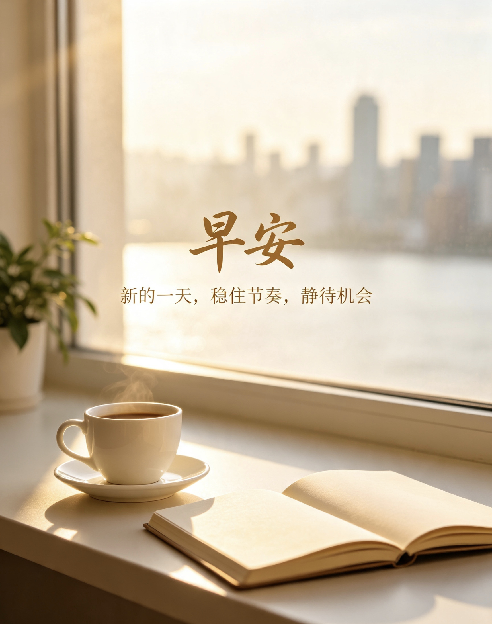 ☀️早！琳姐的家人们集合报到！新的一天如约而至，股市起起落落乃是常态，修炼心态才