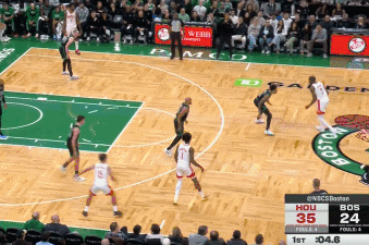 火箭首节37-24领先凯尔特人三细节：
北京时间11月2日，火箭首节战罢37-2