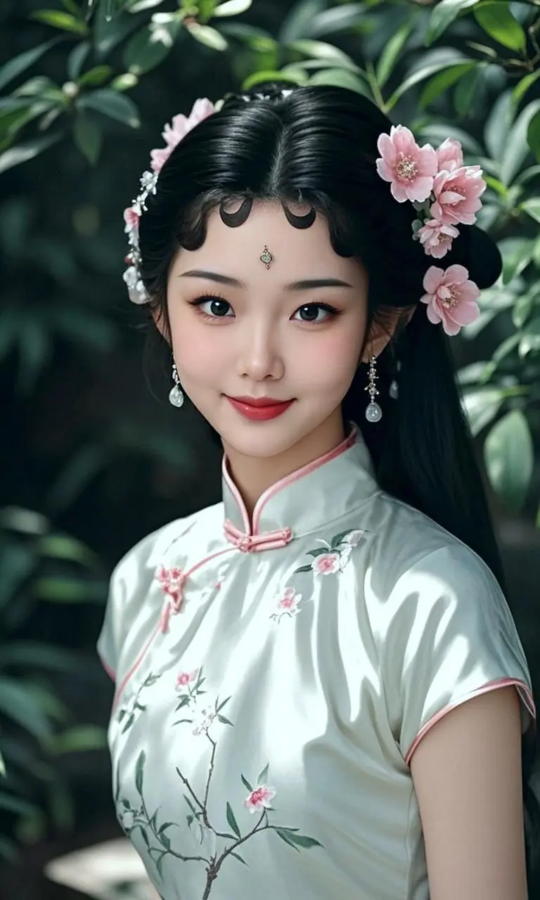 AI民国风之佳人