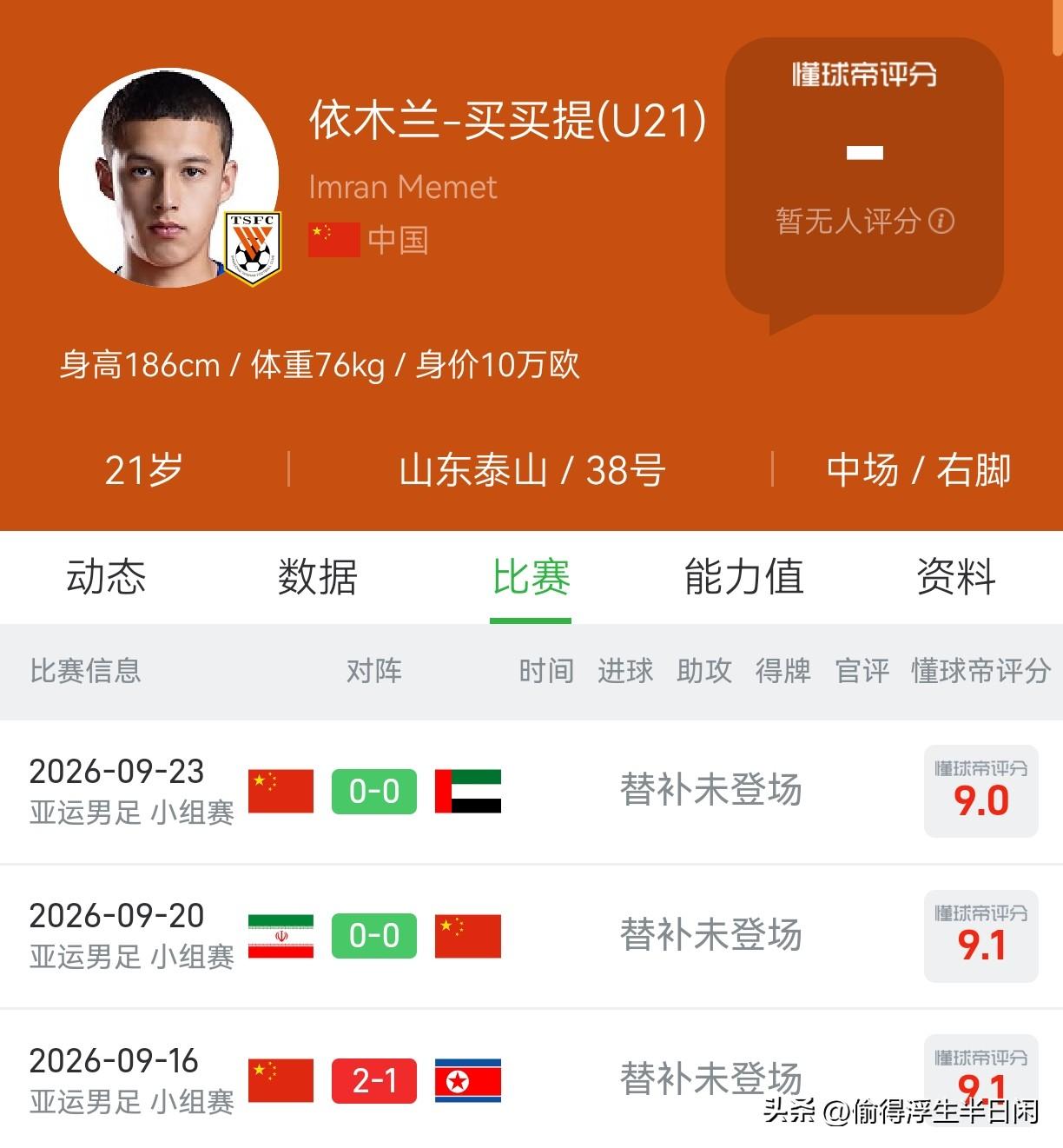 虽然中国亚运队以小组第一的身份成功出线，并在淘汰赛首轮避开了强敌日本队，即将迎战