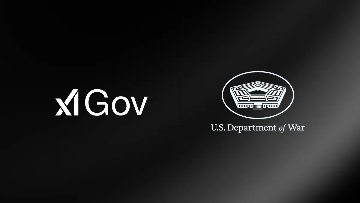 xAI被美国战争部选中，为其提供前沿人工智能解决方案12月22日，马斯克创立的人