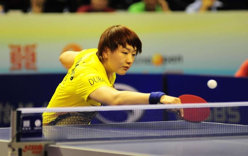 11月14日，第十五届全运会乒乓球成年组混双决赛太精彩了！广东队林高远/刘诗雯在