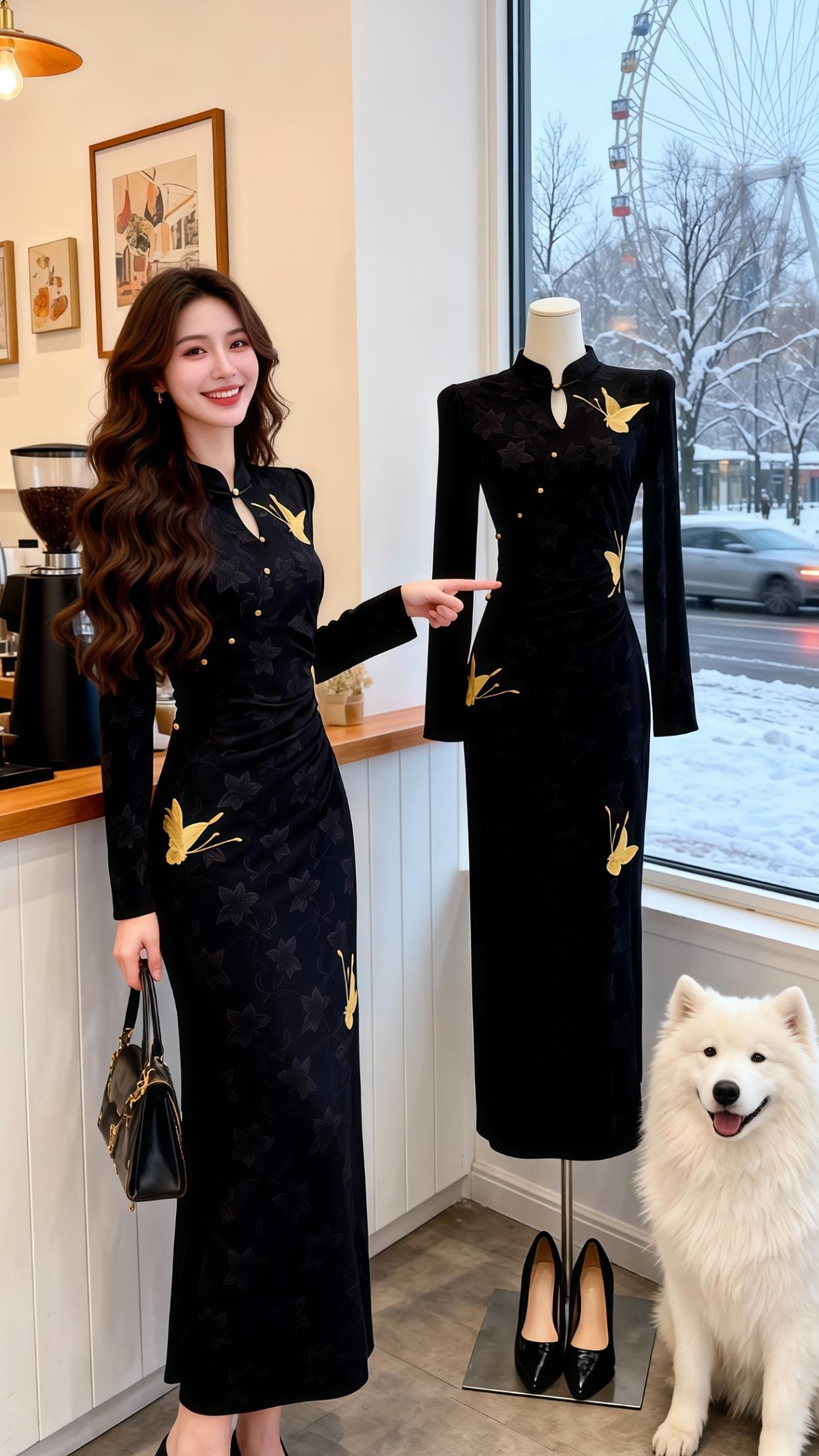 气质女神穿搭 御姐范儿 优雅气质 女神范 新中式穿搭