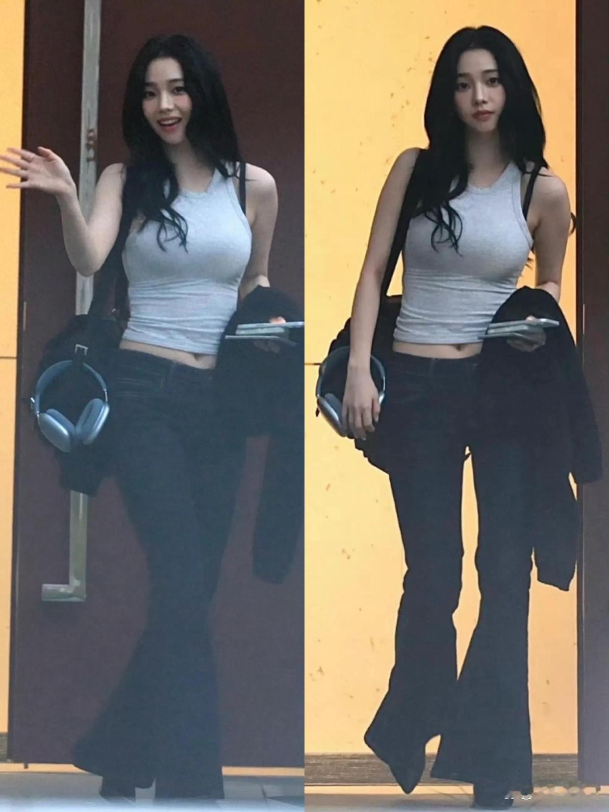 Karina欧尼的身材，我的梦！ 