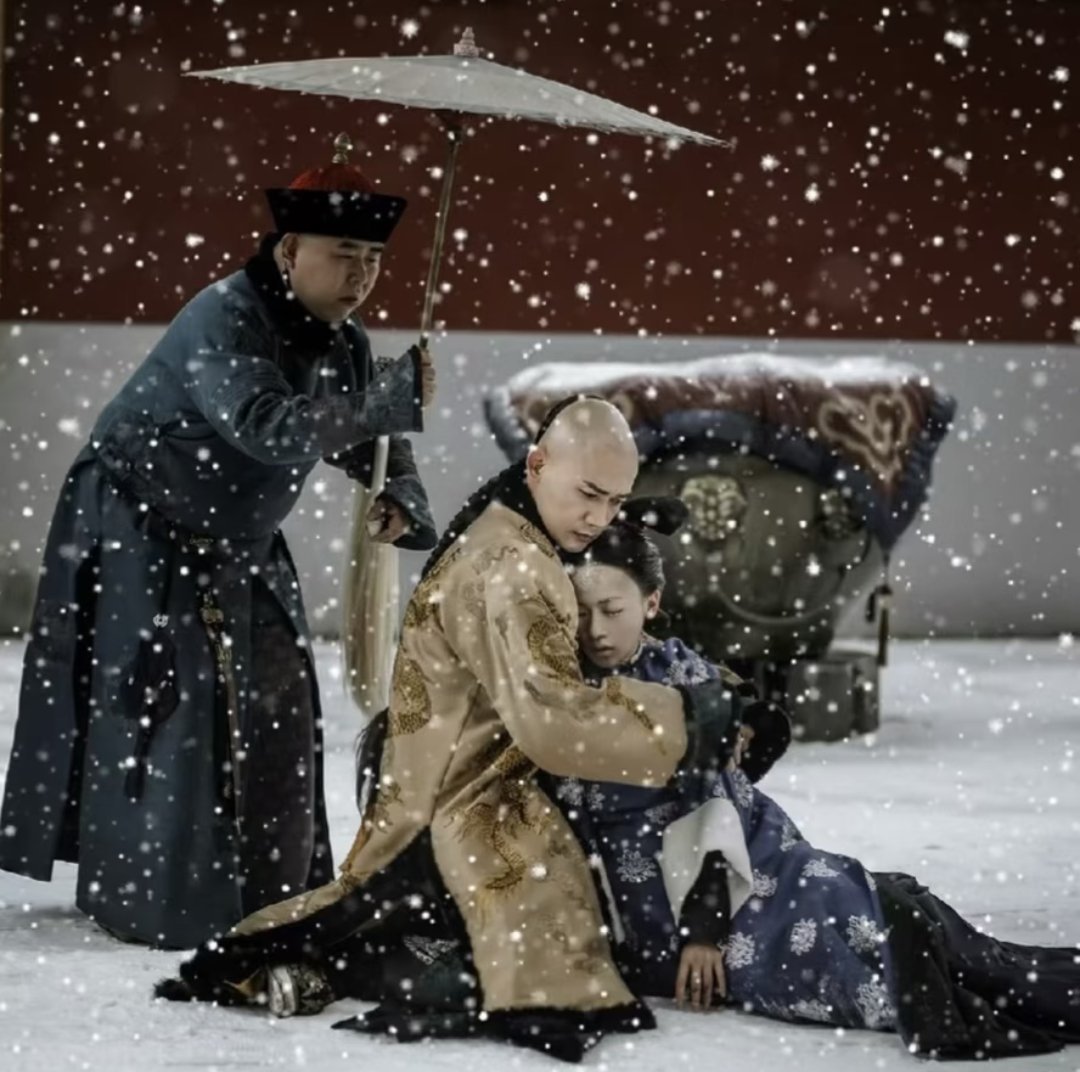 延禧攻略的雪地就是很好品，一场大雪把三个关系都拆解了，魏璎珞是为了自己的心而跪雪