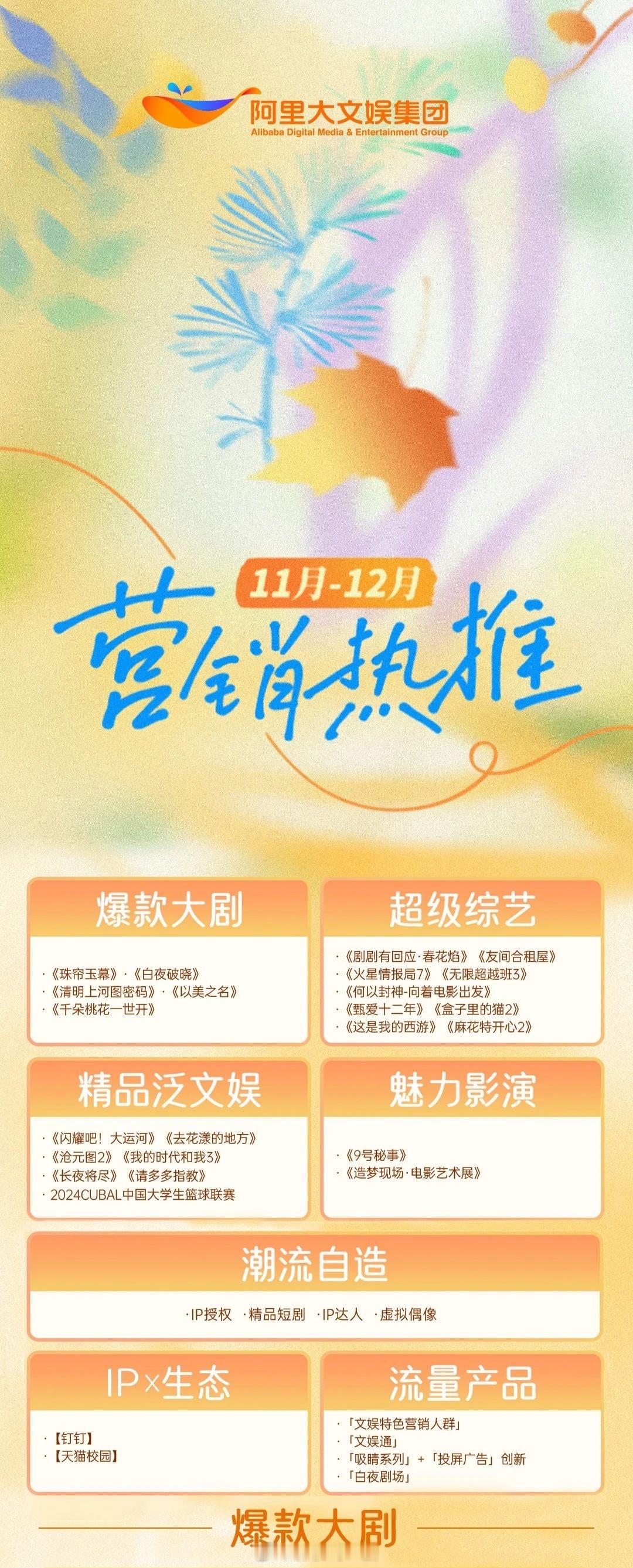 11月—12月优酷拟定上线剧集《#珠帘玉幕#》赵露思、刘宇宁（已定档11.1）《