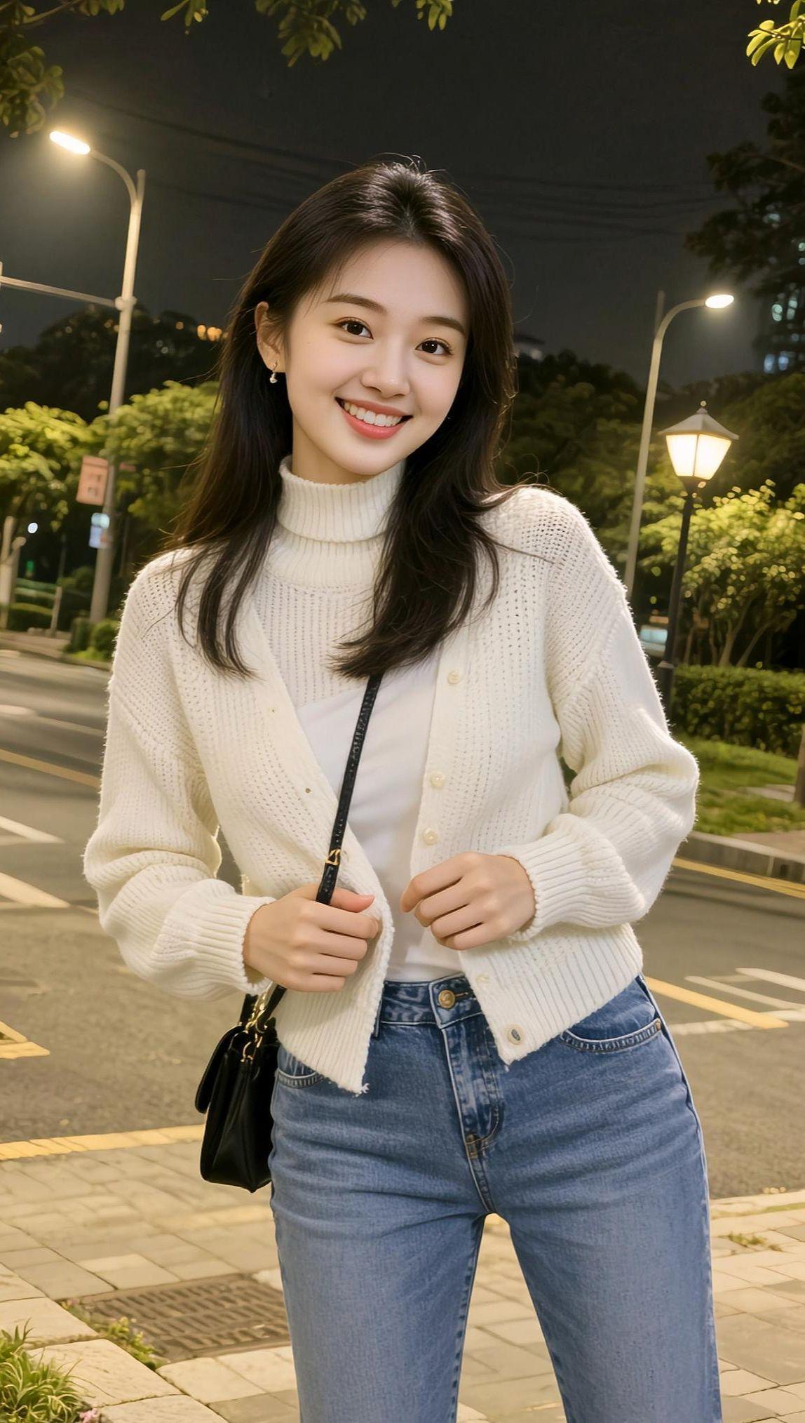 都市随拍 抖音ai创作 高颜值