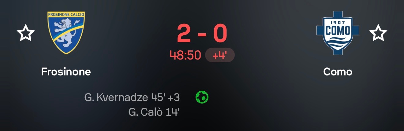 尤文1-0弗罗西诺内的含金量还在上升 赛季黑马 ​​​