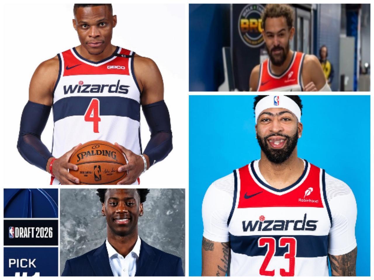 为了辅佐新科状元迪班萨，奇才有意迎回维斯布鲁克。北京时间6月30日，NBA马克·