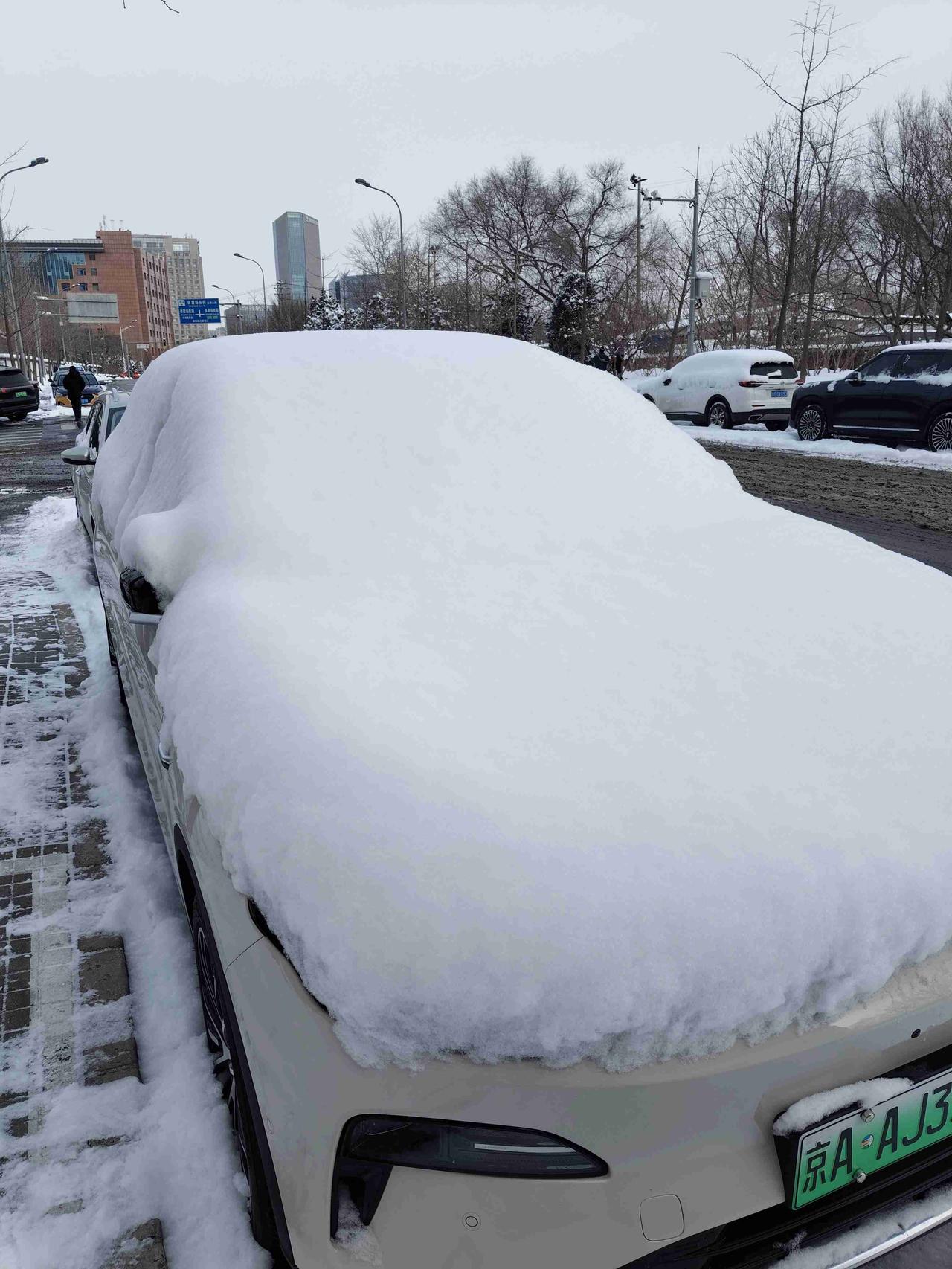 我的今日状态：😁轻松愉快
我这里的天气：❄️下雪