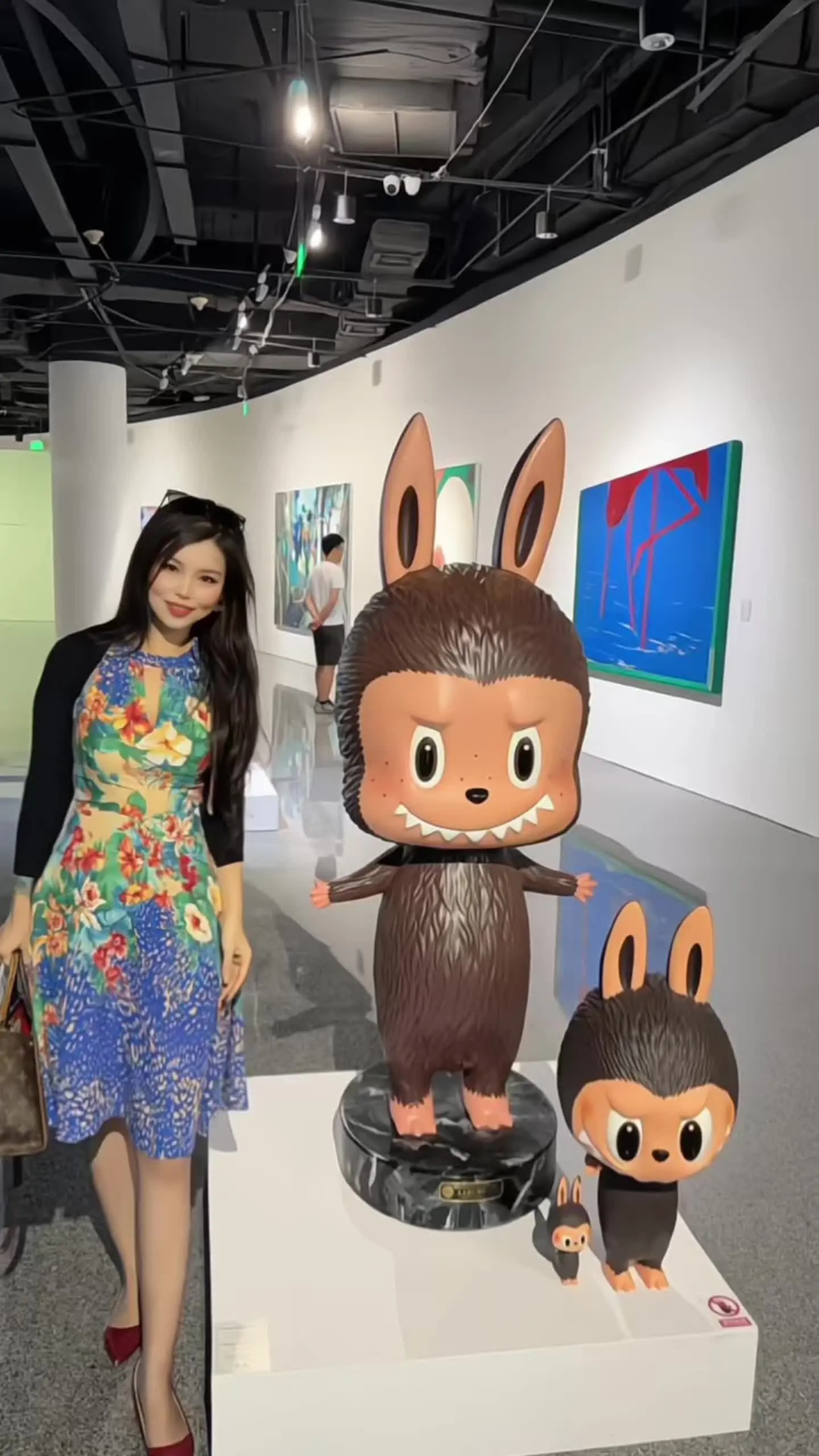 揭秘82万的Labubu全球最大拉布布 昨天发了108万的全球唯一一个...