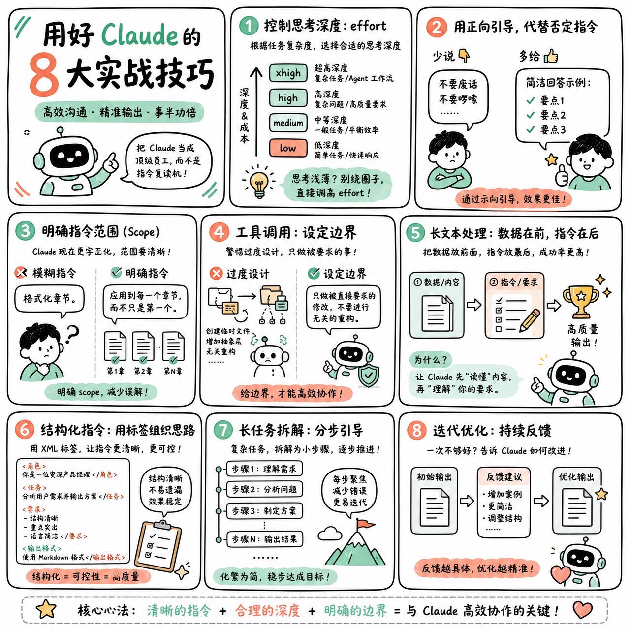 【新版 Claude 提示词实战技巧：告别指令堆砌无效写法】

快速阅读：Cla