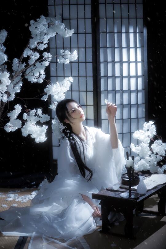 梨花未雪❄️被这个室内梨花美到了～