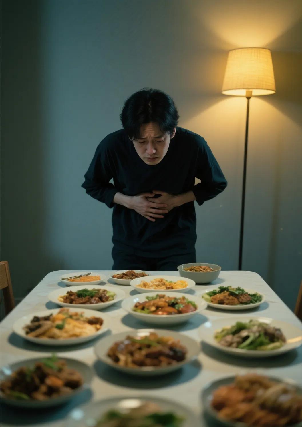 减肥千万不能靠饿，要不然准会让人后悔莫及。
这两年基本不运动，有吃吃喝喝的，长胖