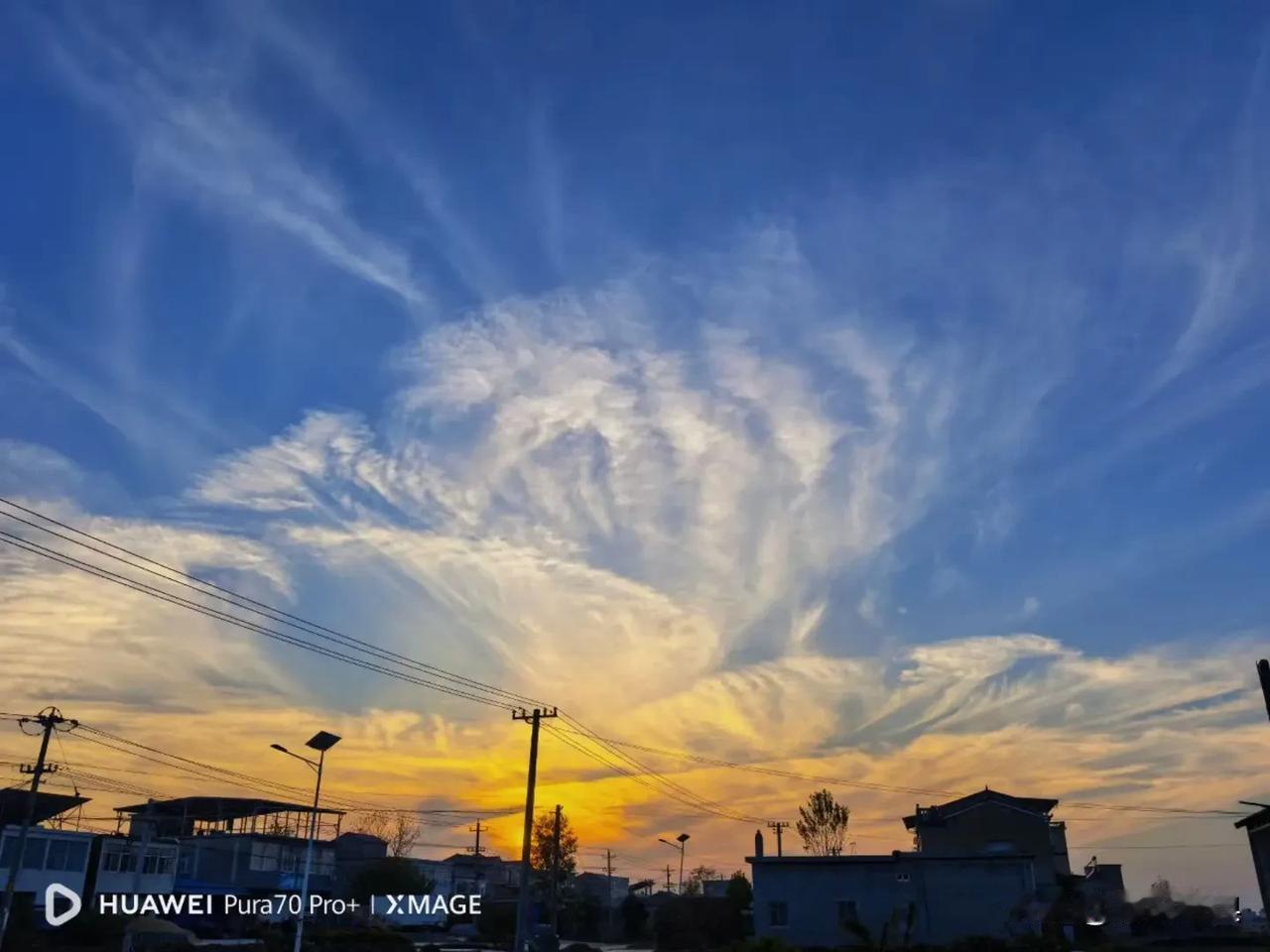 分享一张你相册的晚霞