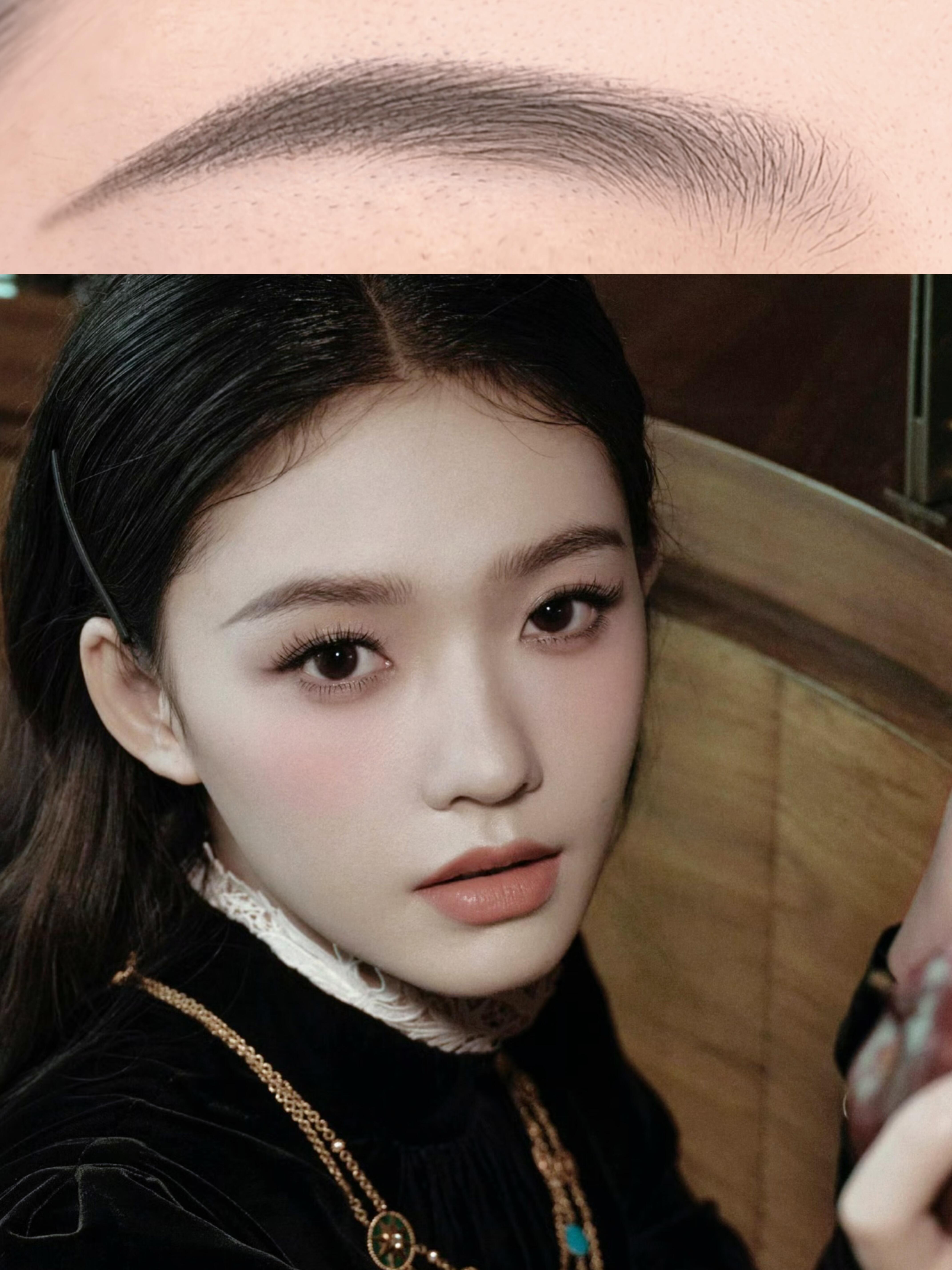 林允的化妆师总能倒腾出好看的妆容 