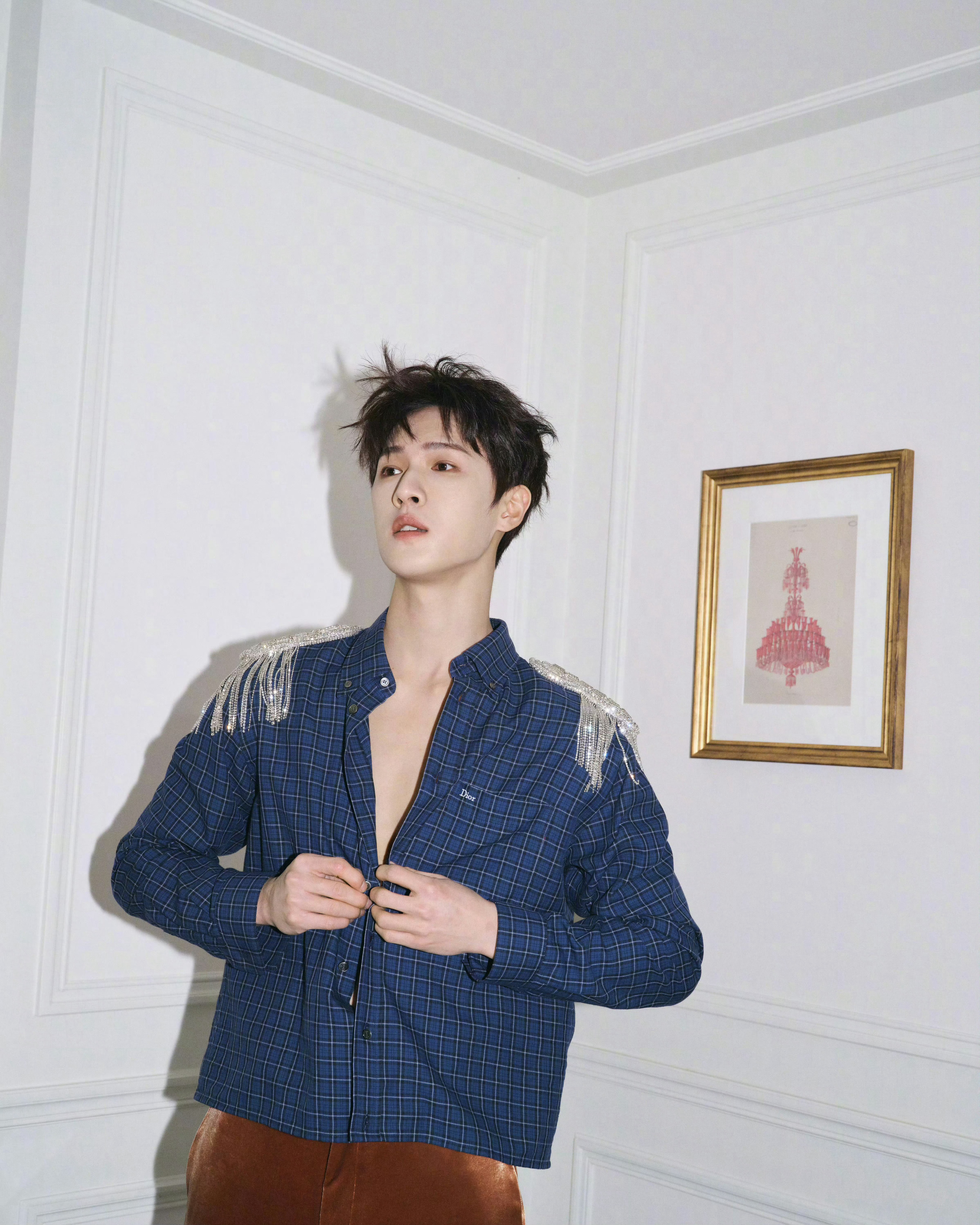 李昀锐｜Dior大秀 来自小林今日Dior大秀的造型预览，身着品牌2026冬季男