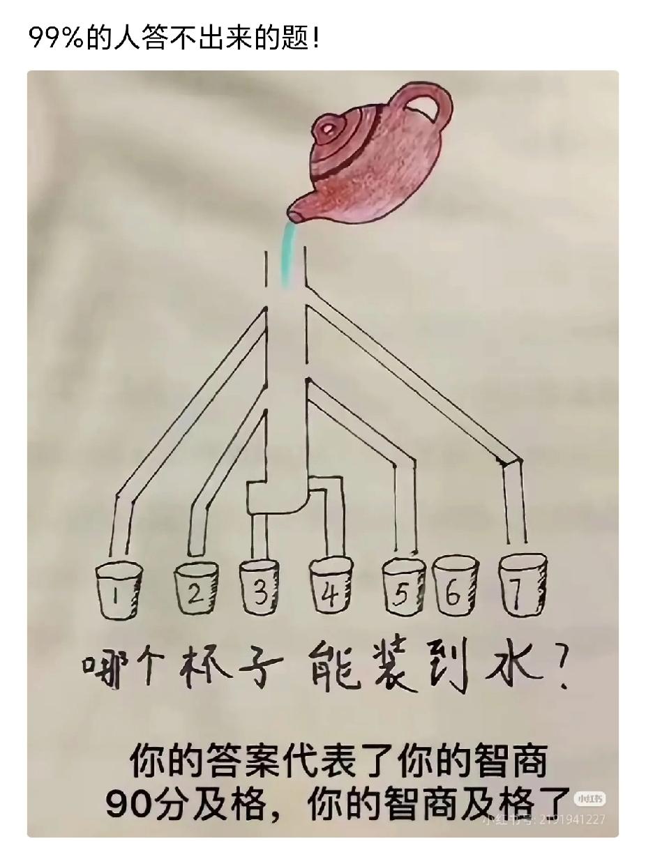 这题能答出来的，说明你是个智商超强的高手。