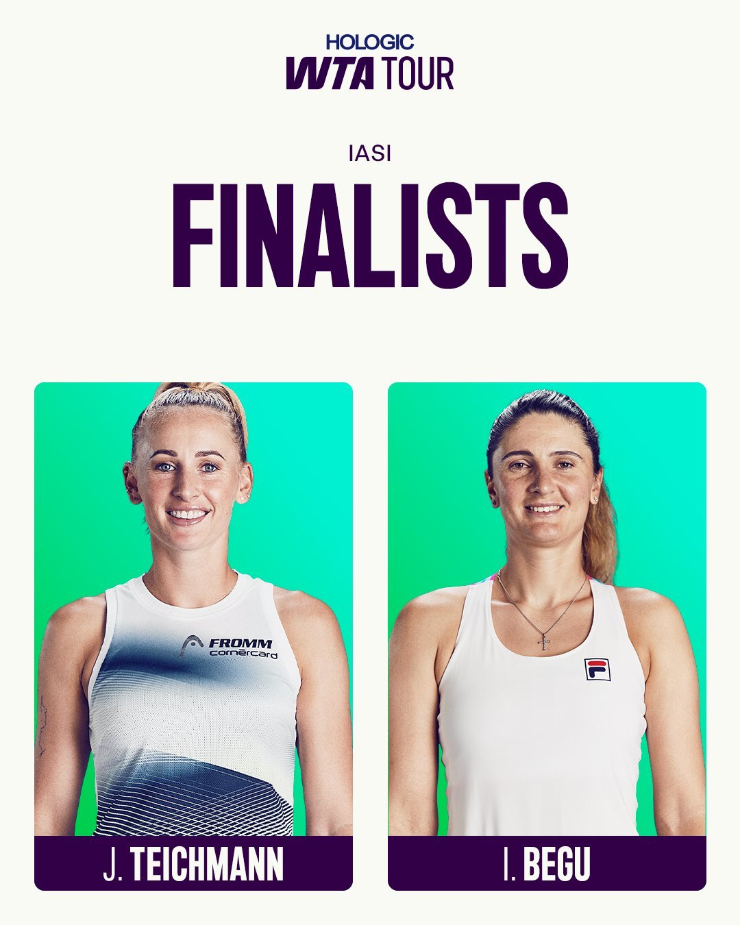 [6]泰希曼 🆚 [7]贝古【决赛预告】WTA250雅西站决赛不早于北京时间今