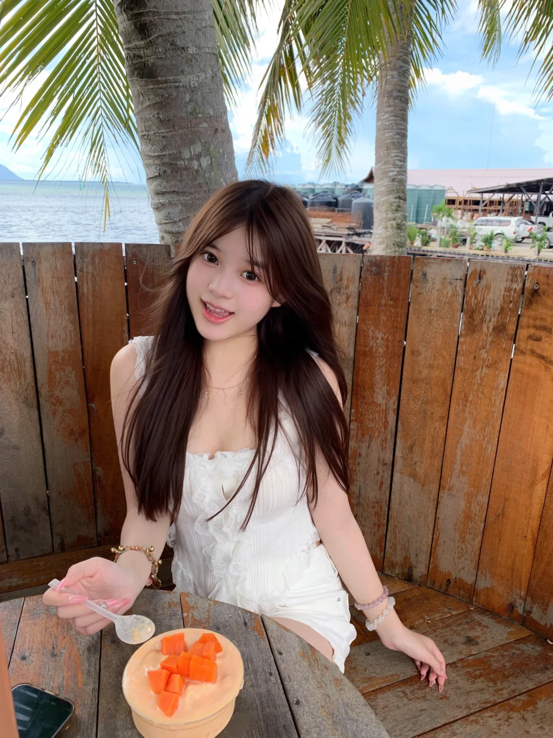 素颜好舒服啊🏖️