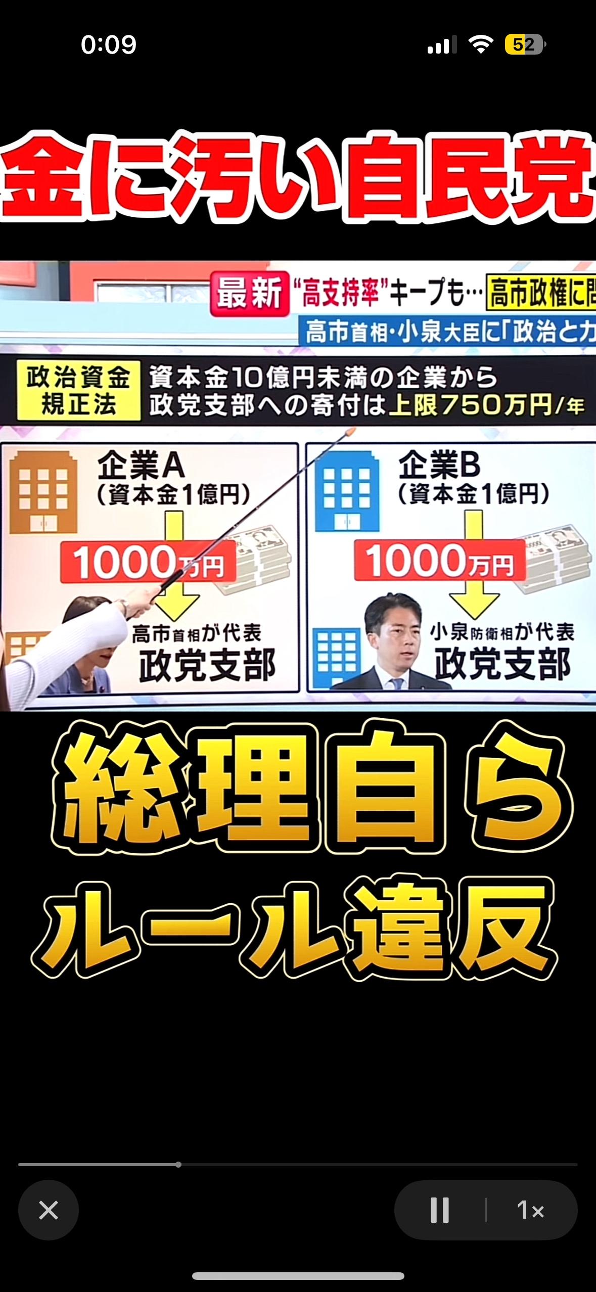 难怪高市不愿对政党资金下手，原来她自己就是收了很多钱的。日媒爆料高市首相和小泉防