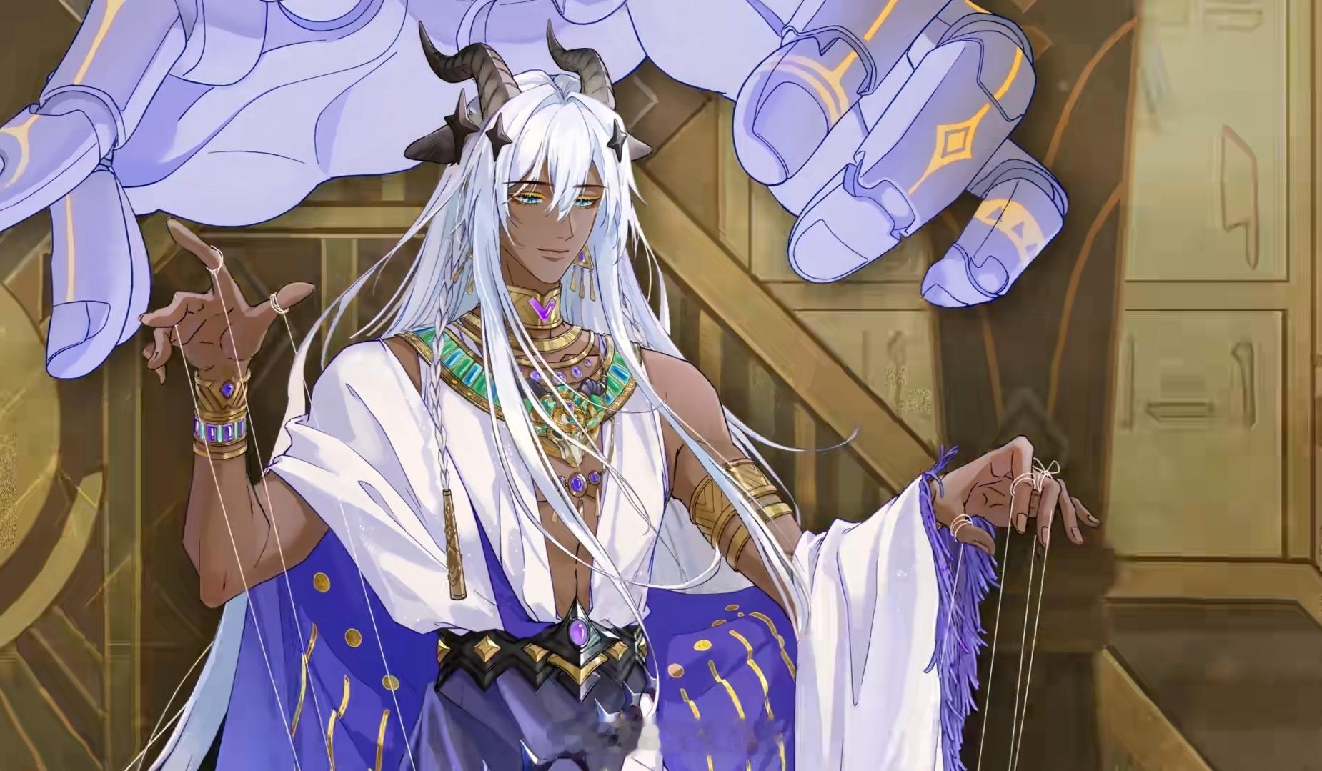 再见我的国王快看漫画 【神谕降临】新图真的太美了！希望中间这张会做卷轴！ 