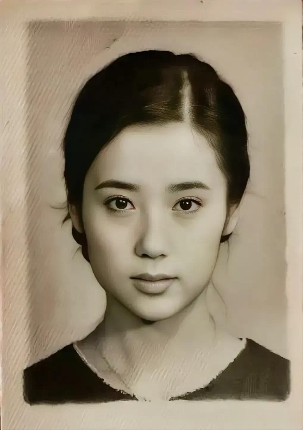 30年前的素颜女孩，那才叫美的清澈，美的干净，现在则不然，线下靠一抹子灰，线上靠