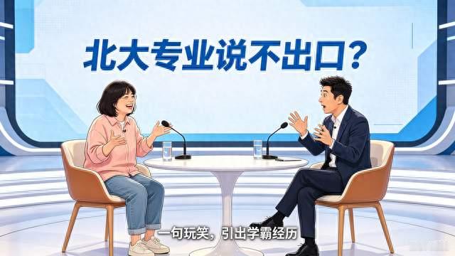 北大专业说不出口？李雪琴对话撒贝宁引深思