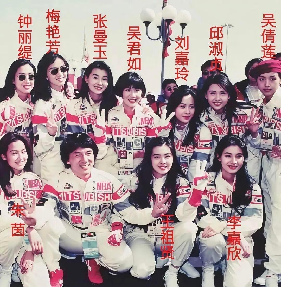 值得回忆的老照片，这里面有你们的女神吗 