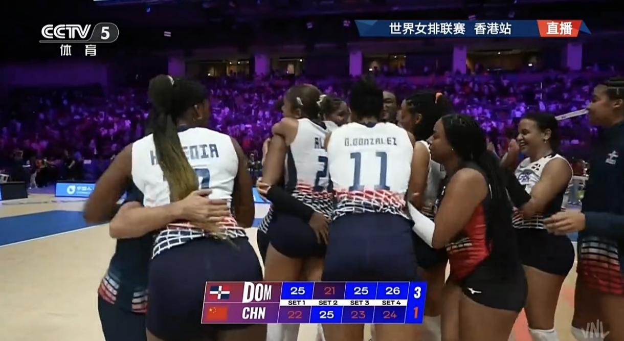 世联赛香港站中国女排1-3惜败多米尼加，队伍稳定性亟待提升
 世界女排联赛香港站