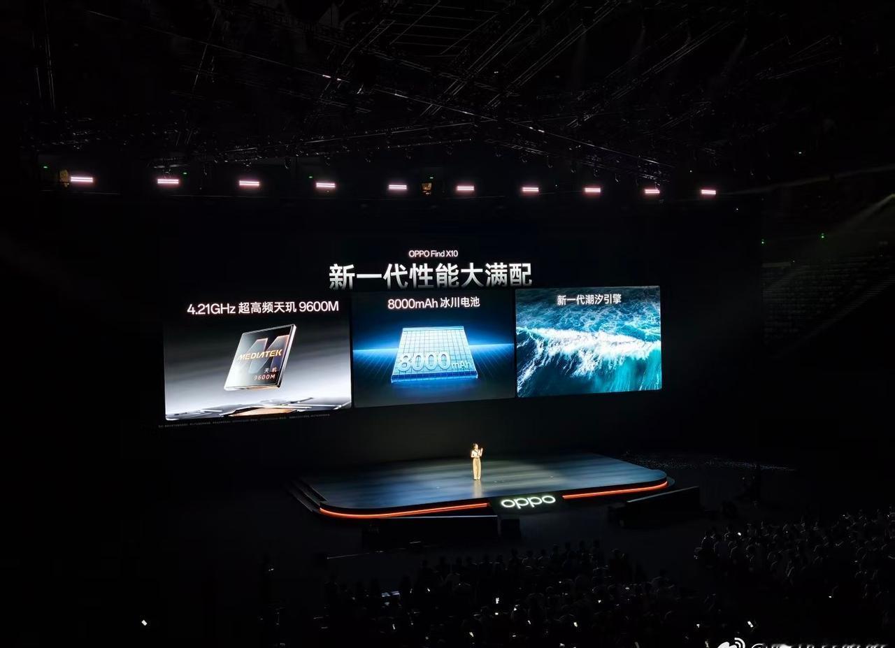 OPPO Find X10 新一代潮汐引擎，8000mAh 冰川电池，搭配 Co