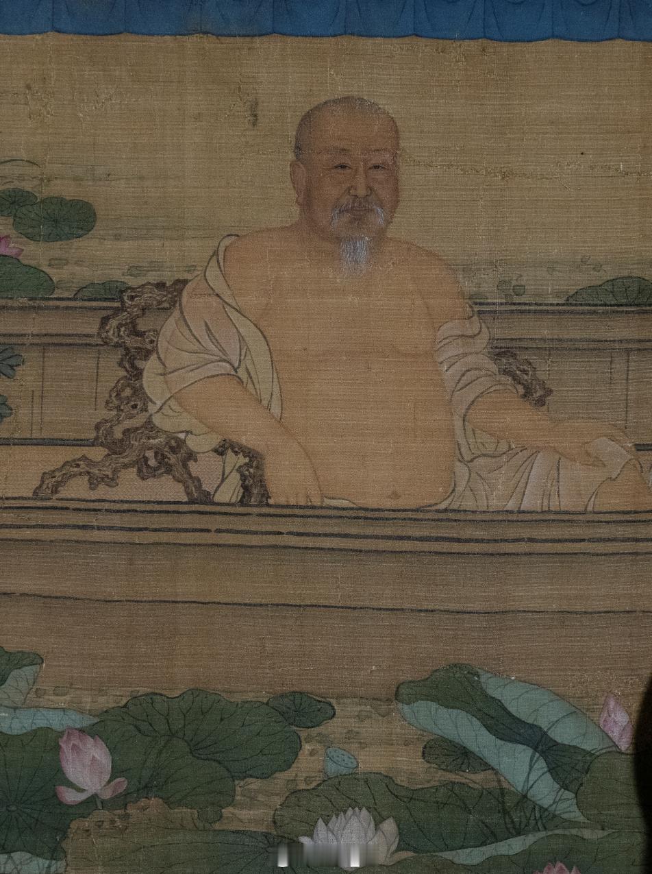 夏天还是带有点冰李煦四季行乐图卷（局部）清佚名图卷绢本，设色，工笔绘成，横672