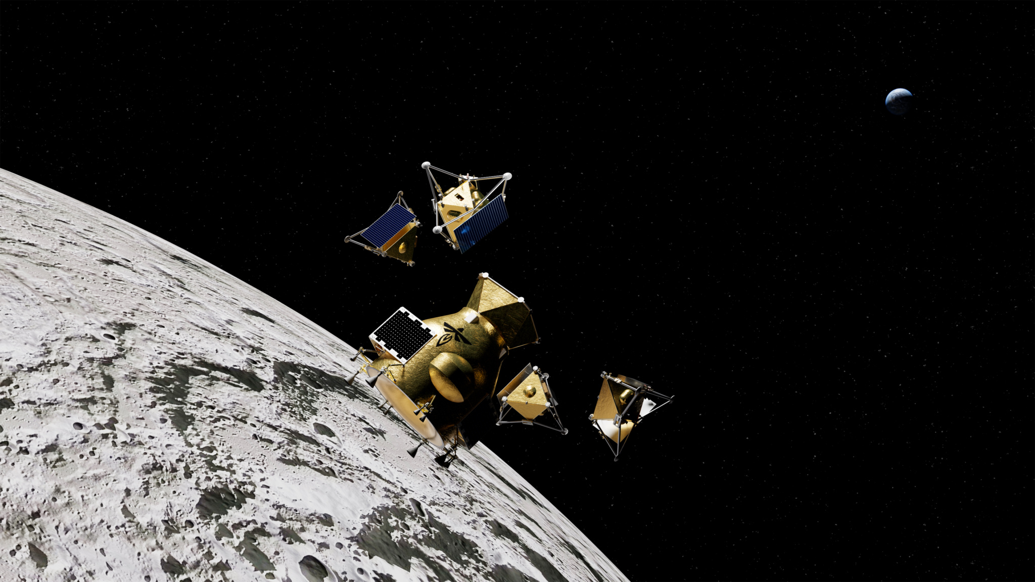 Firefly获NASA 7500万美元月球无人机合同5月27日，美国太空与国防
