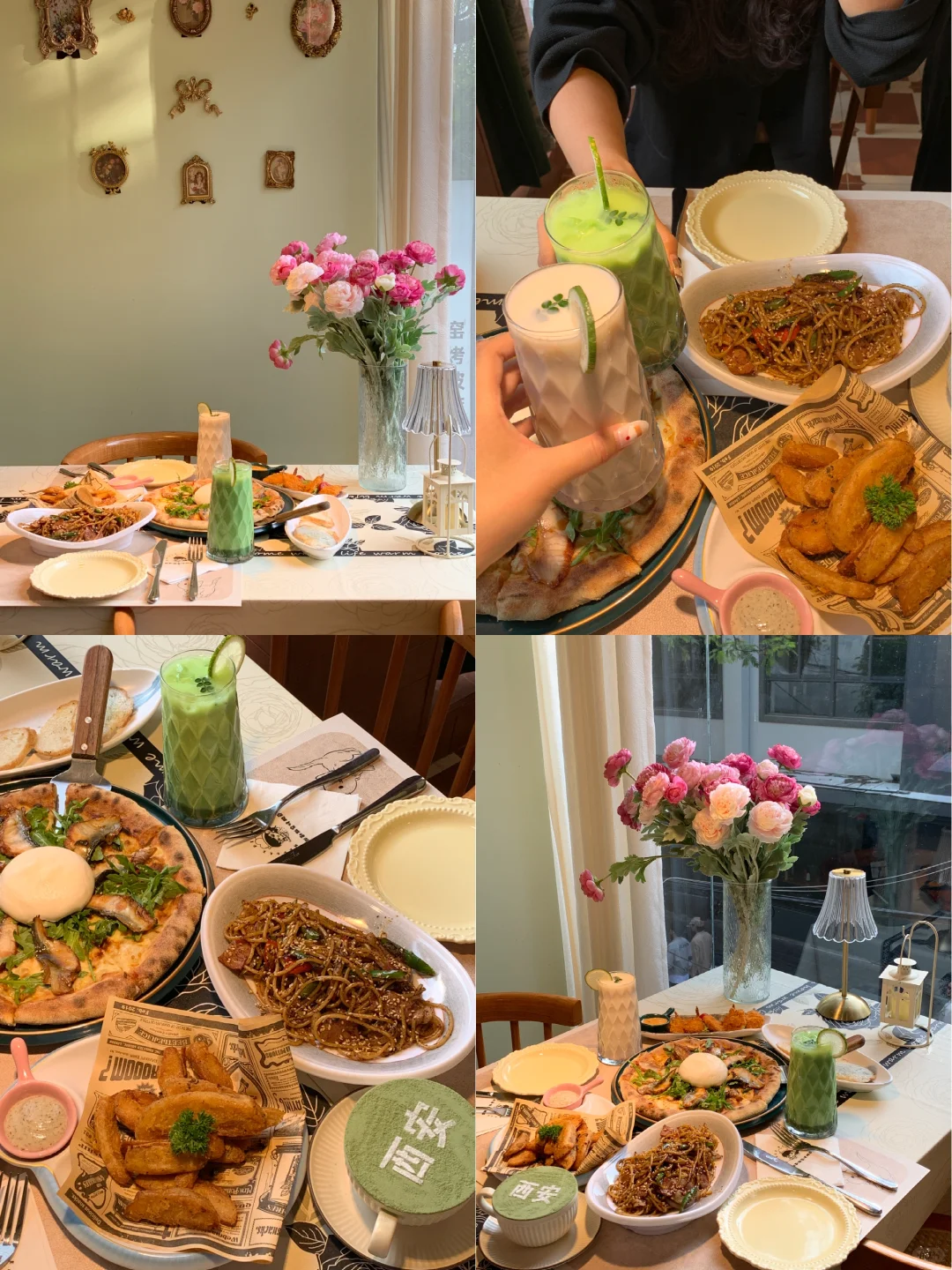 西安🍽️德福巷新开的！✨氛围感披萨🍕