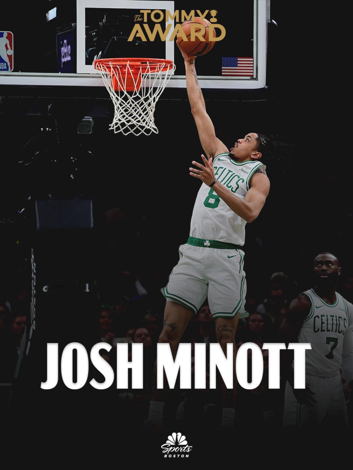 今日比赛【 The Tommy Award 】 得主 : Josh Minott