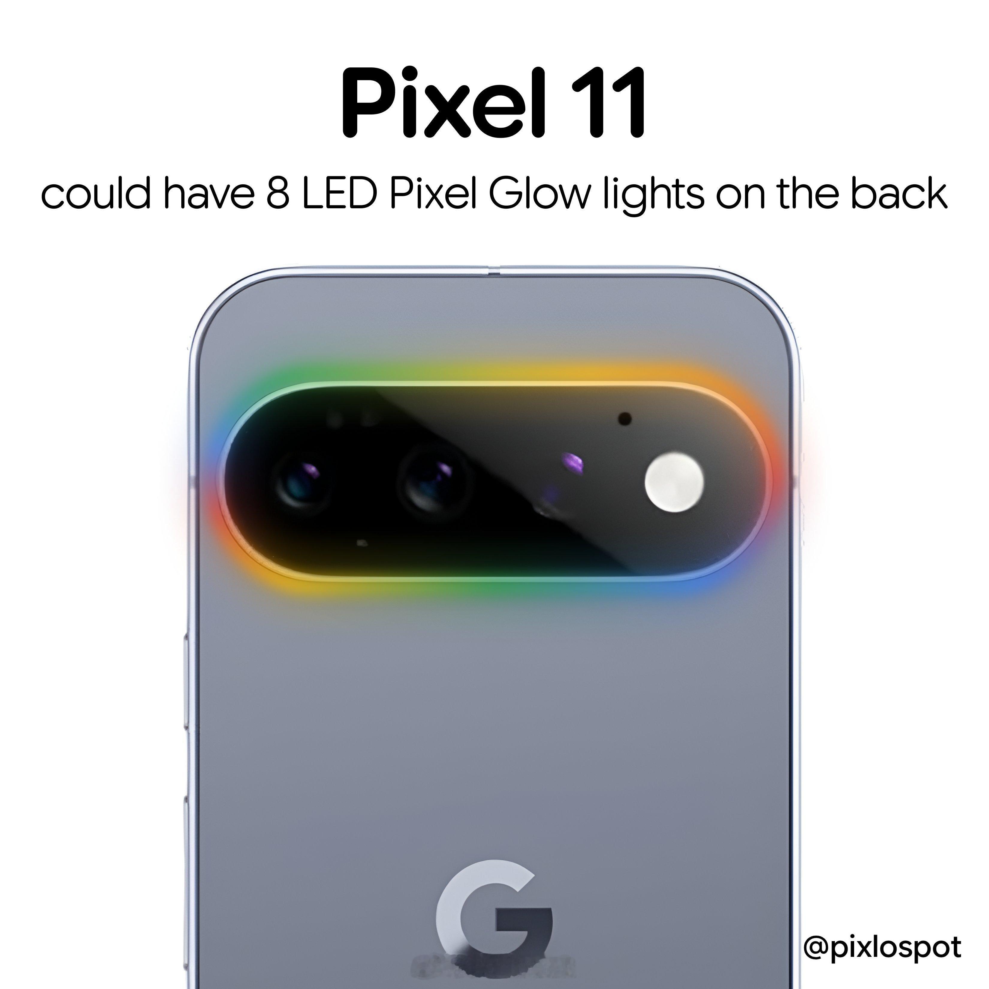 卧槽？RGB谷歌Pixel 11真的会做灯吗