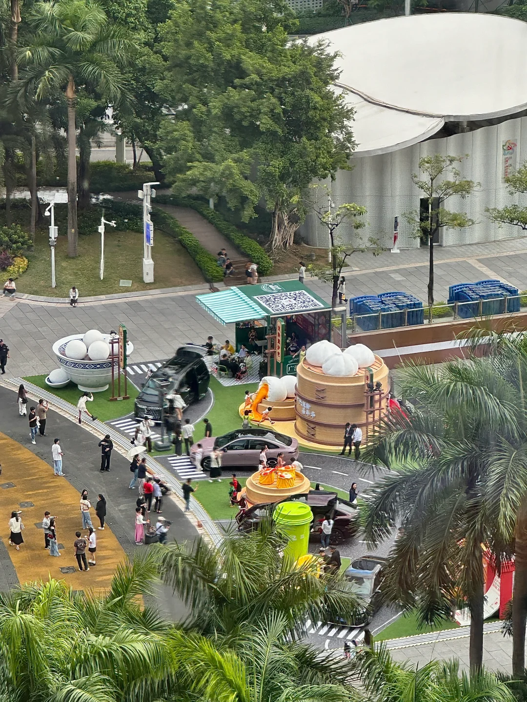 巨型广式点心！ 大大大笼包…