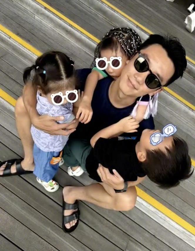 郑恺苗苗公开三胎小女儿3月17日，苗苗晒出巴厘岛度假vlog，一家五口温馨同框，