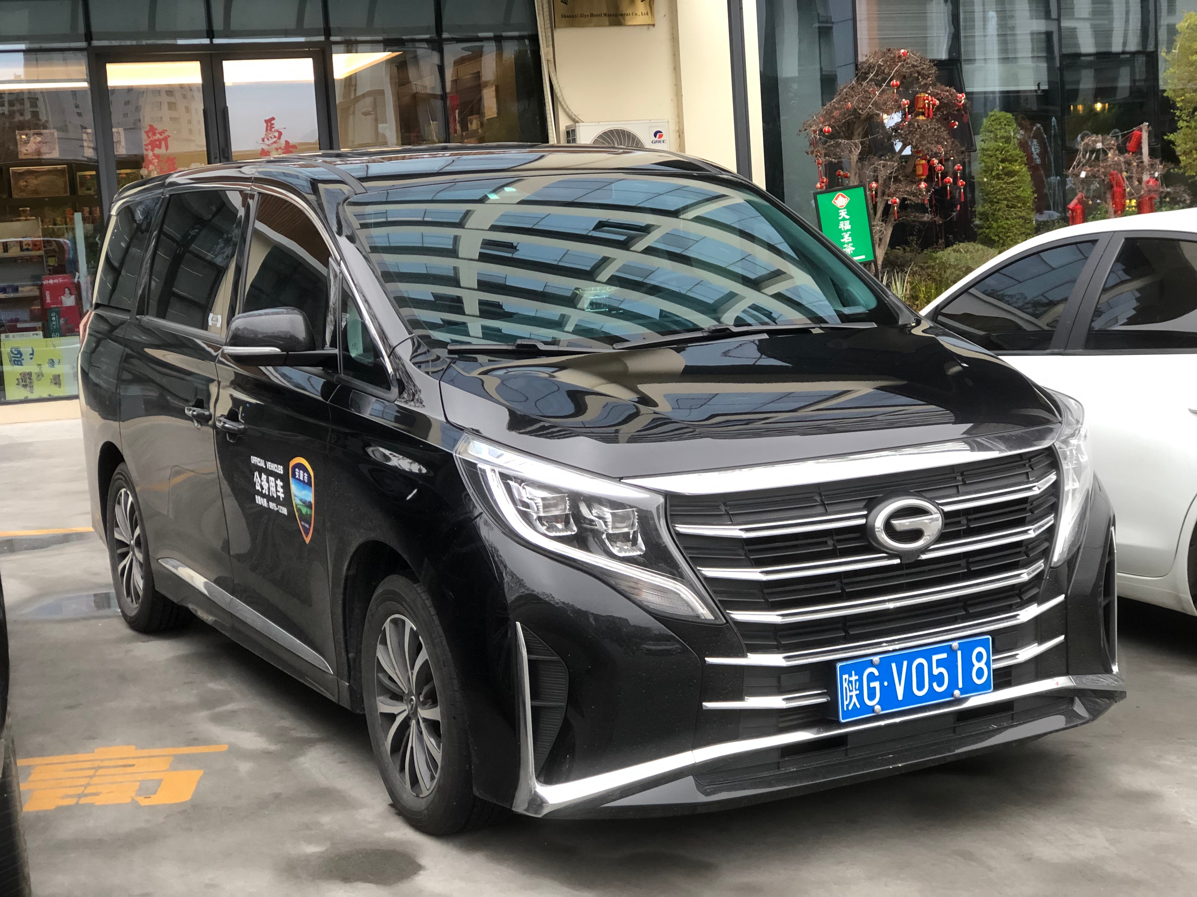 全球车牌 陕GV0518传奇M8 安康