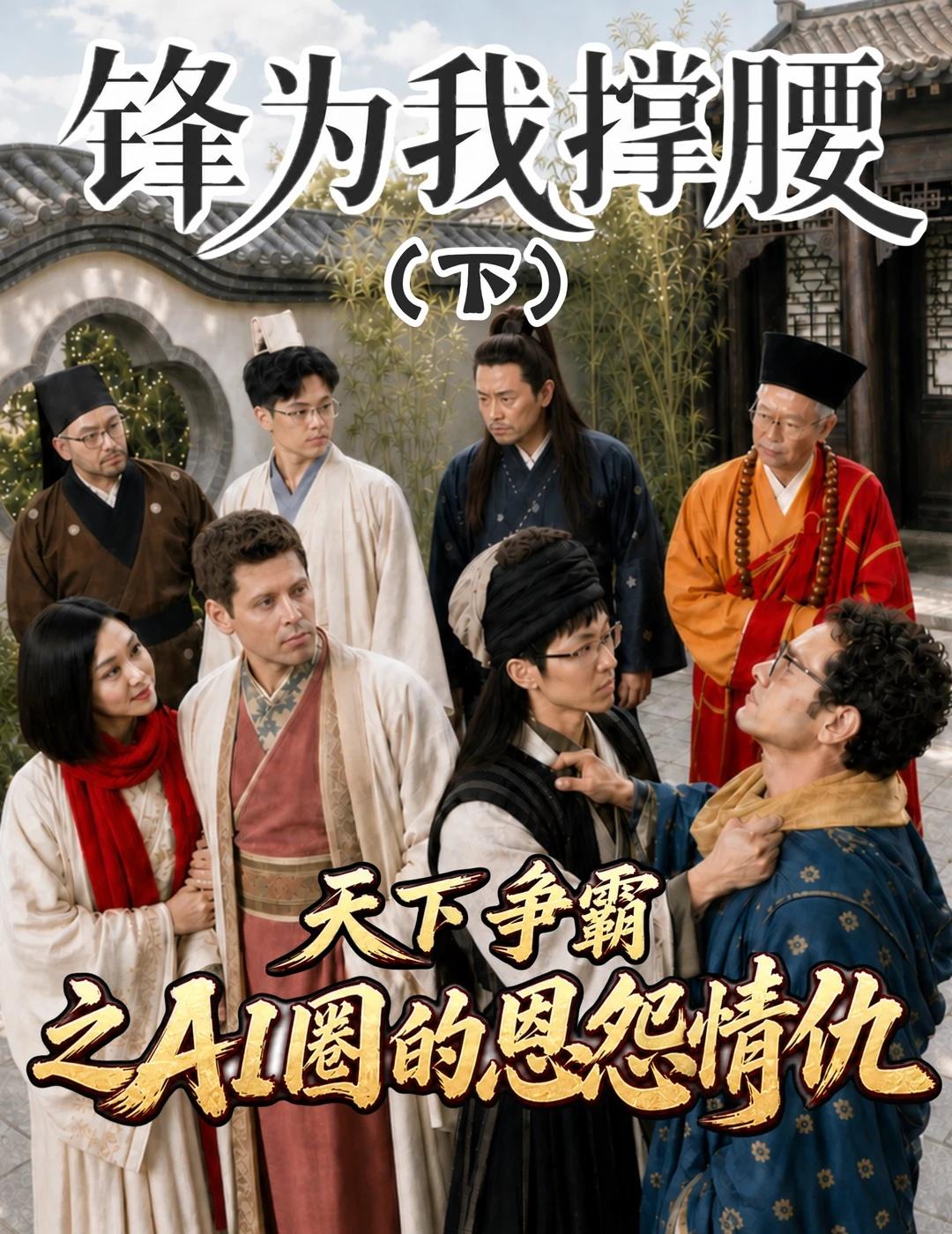 笑哭🤣这谁能绷住，降鹰十八掌果然是AI绝学
笑哭🤣🤣，这谁能绷住？锋为我撑