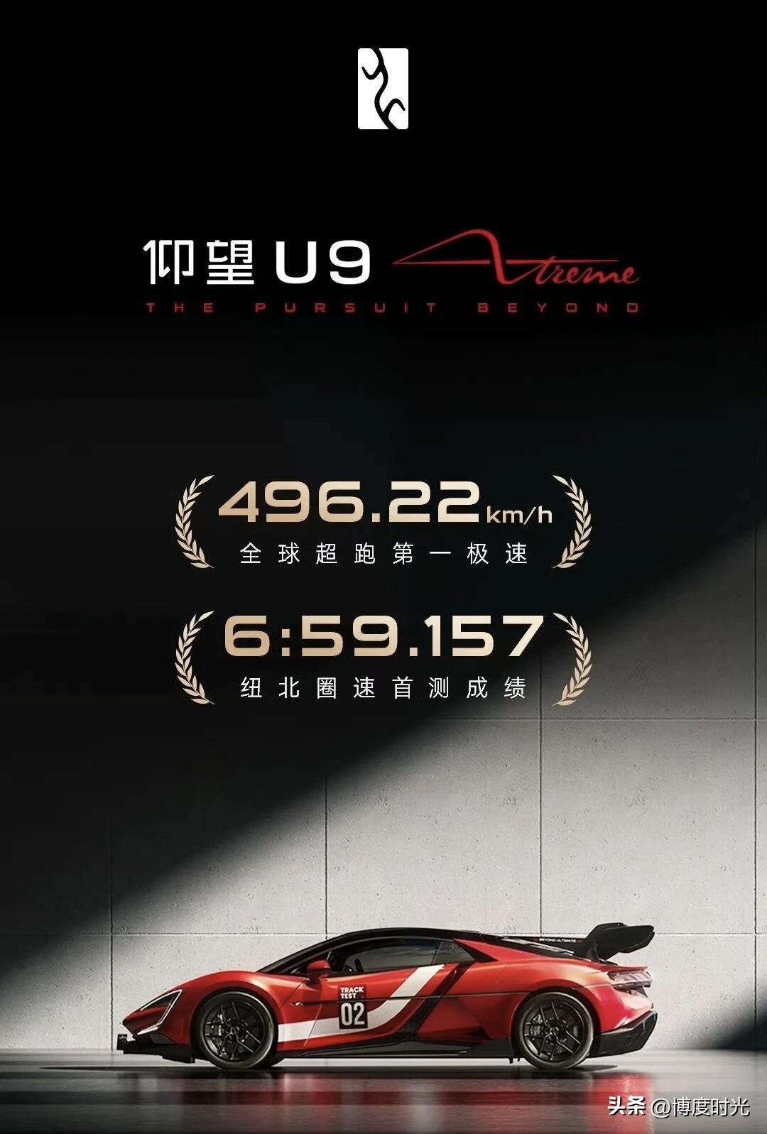 比亚迪仰望的速度太惊人啦！仰望U9工程测试车的极速达到472.41km/h，不仅