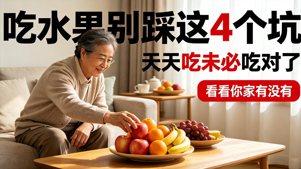 吃了半辈子水果都吃错了？这 4 个习惯家家都有，看似养生实则伤身
过日子谁家离得