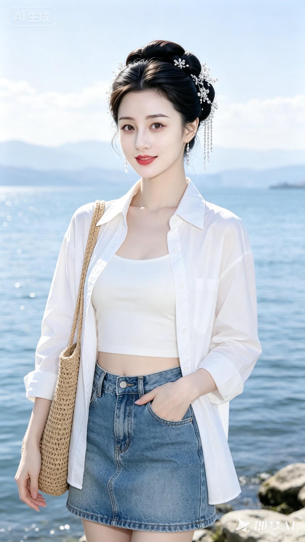 海边少女穿搭指南🌊✨